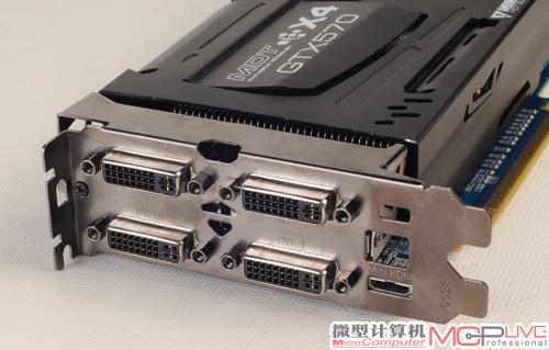 影驰GTX570四星黑将版显卡细节图赏