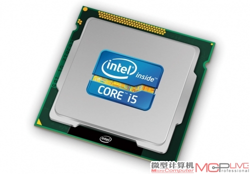 Core i5基于英特尔的Sandy Bridge架构，能代表当前主流桌面平台的性能水平。